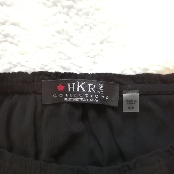 Black off-the-shoulder blouse - Picture 4 of 10